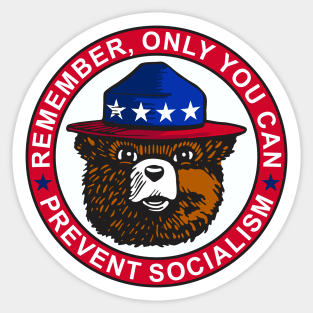 Prevent Socialism Sticker